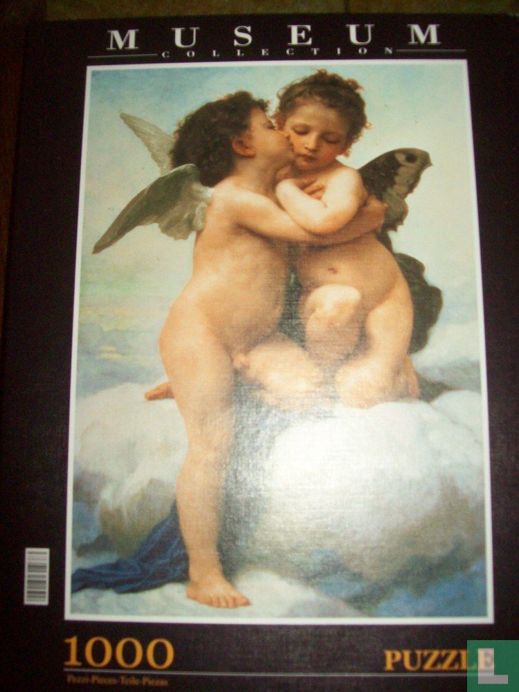 Bouguereau de eerste kus