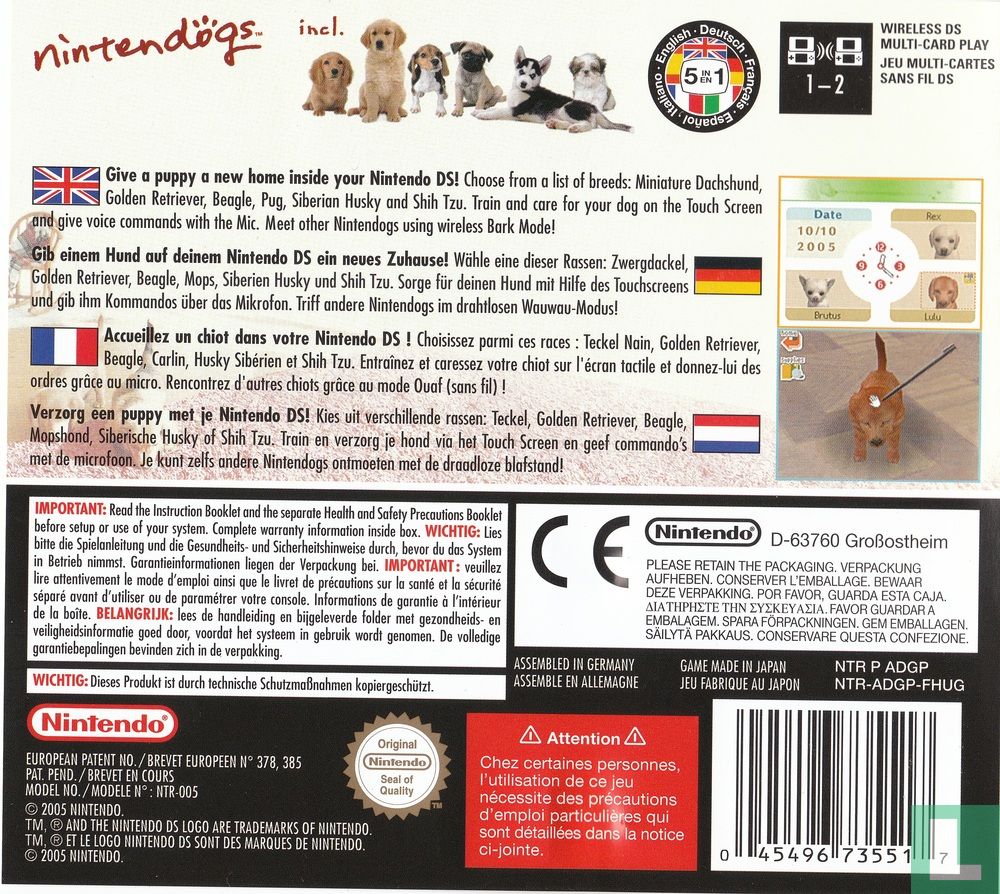 Nintendogs Dachshund & Friends