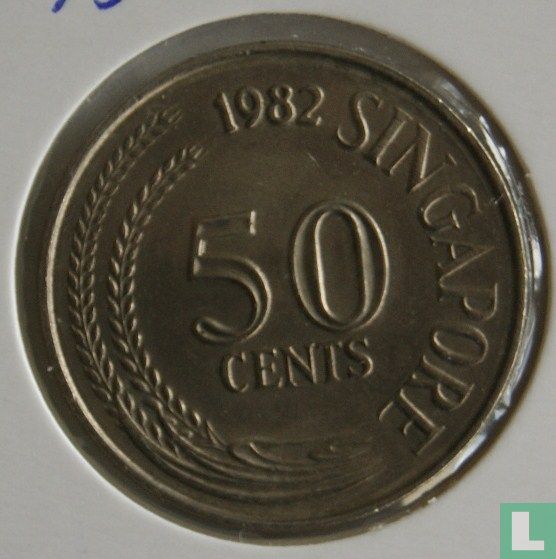 Singapur 50 Cent 1982