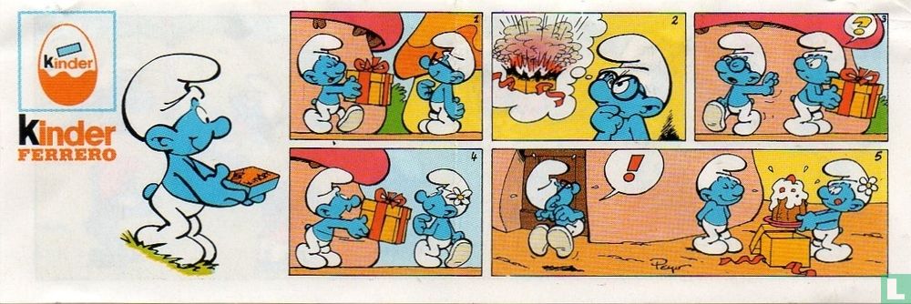Smurfen - Chocolade smurf