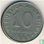 Argentinien 10 Centavo 1953