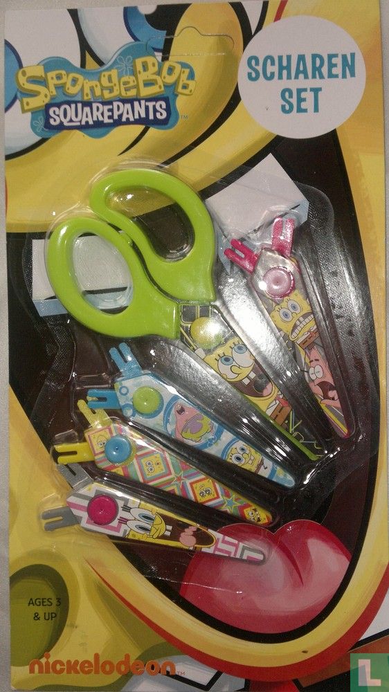Spongebob Scissors Set