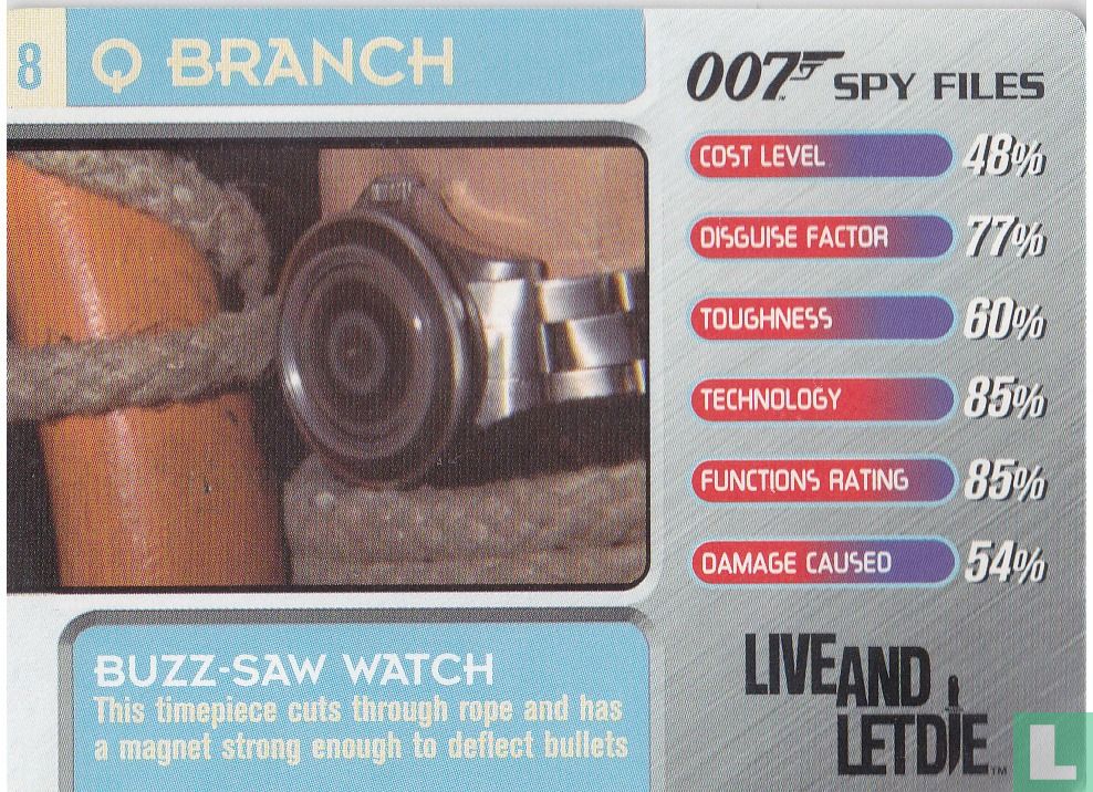 Buzz-saw watch