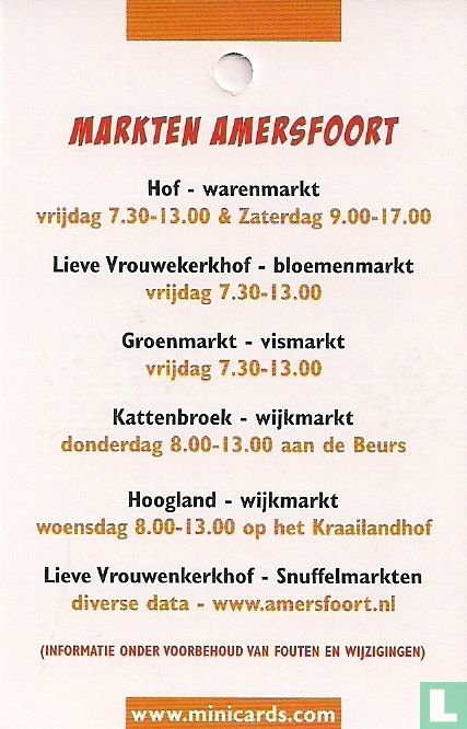 Markten Amersfoort