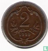 Österreich 2 Heller 1910
