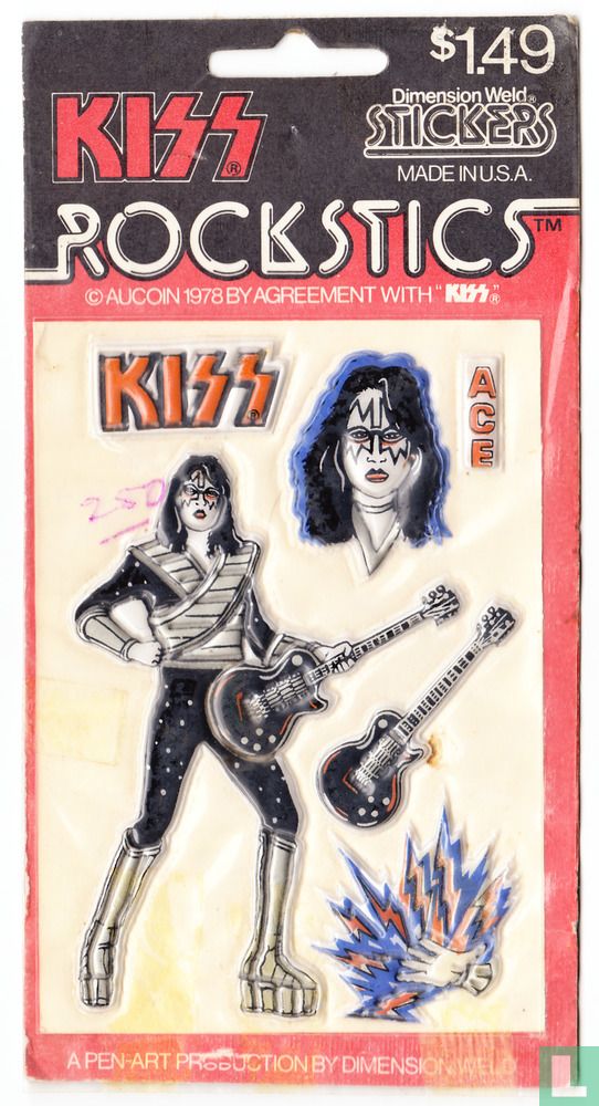 Kiss - Ace Frehley "puffy" Rockstics