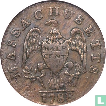 Massachusetts ½ Cent 1788