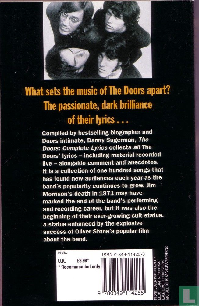 The Doors Complete Lyrics