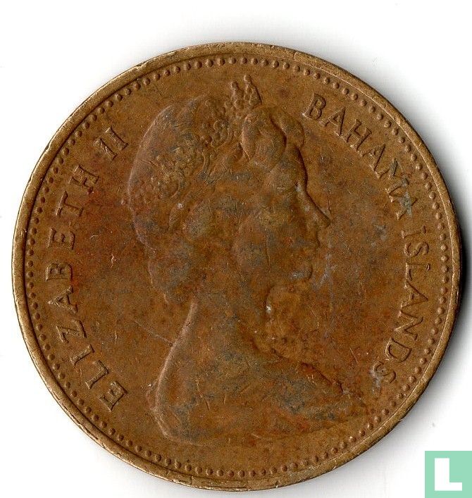 Bahamas 1 cent 1966