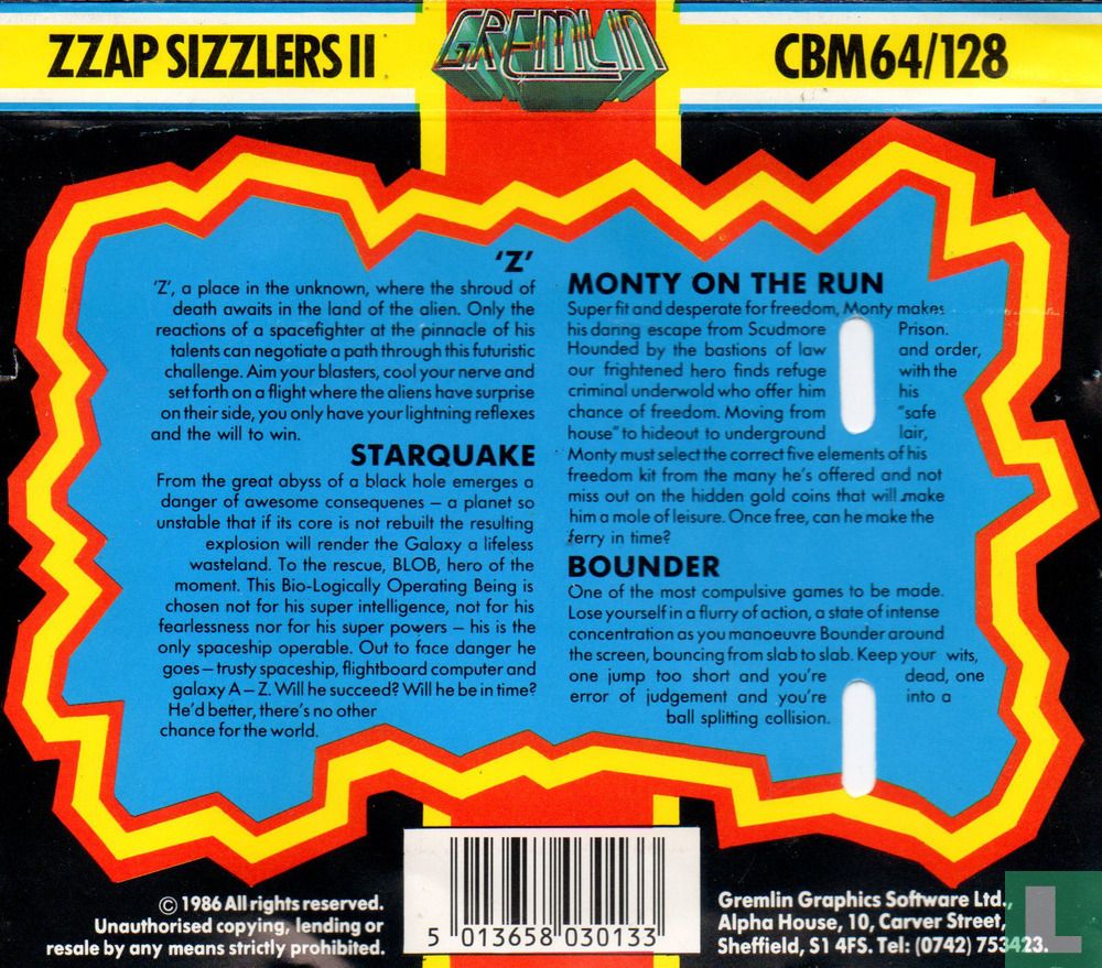 Zzap Sizzlers II
