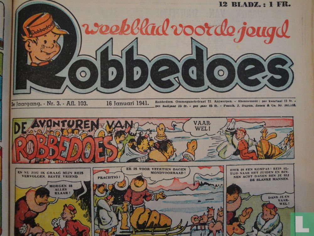 Robbedoes bij de Eskimo’s