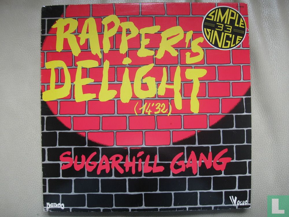 Ld Rapper Rapper's Delight Maxi 310 816 (1979) - Sugarhill Gang - LastDodo