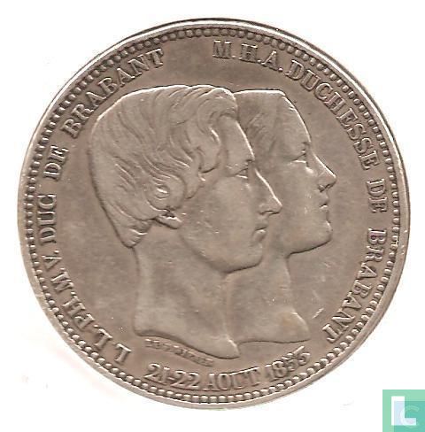 België 1853 "Marriage Duke and Duchess of Brabant"