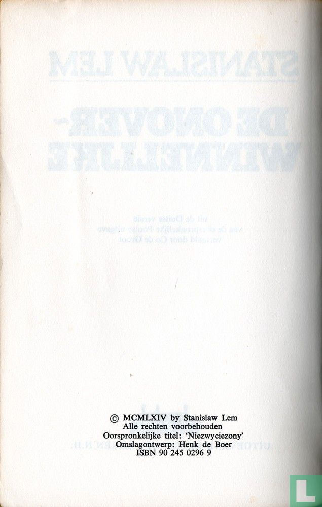 De onoverwinnelijke