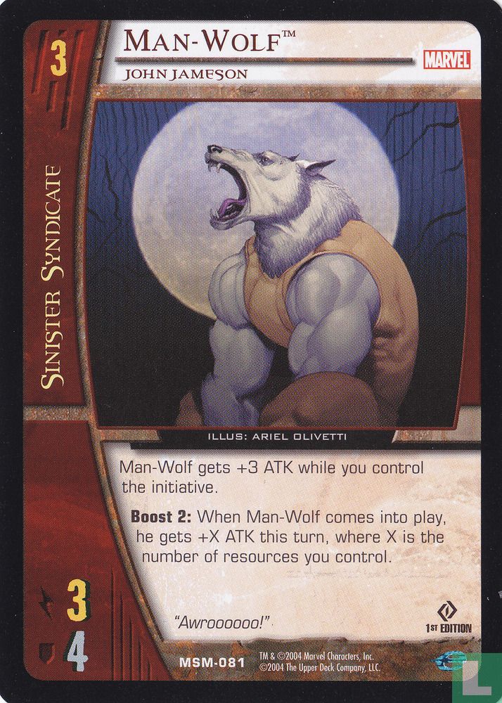 Man-Wolf, John Jameson