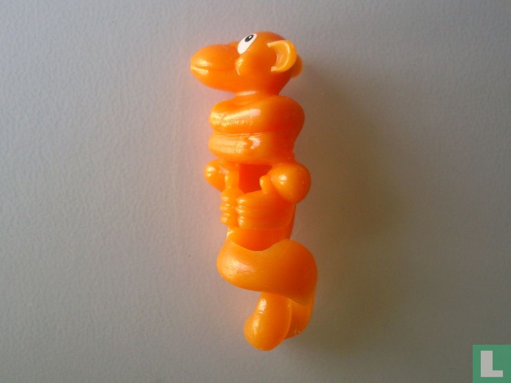 Monkey pencil figure