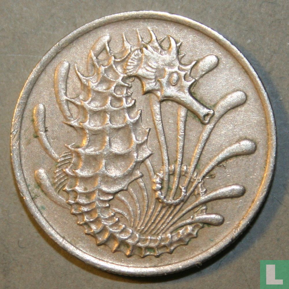 Singapur 10 Cent 1969