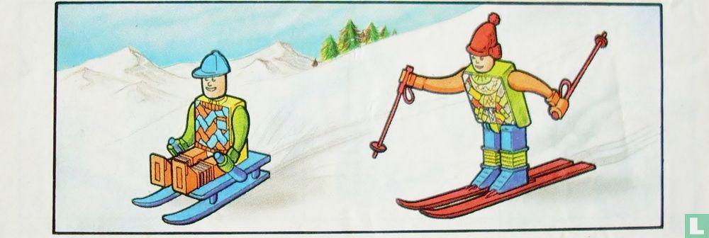 Man on sled