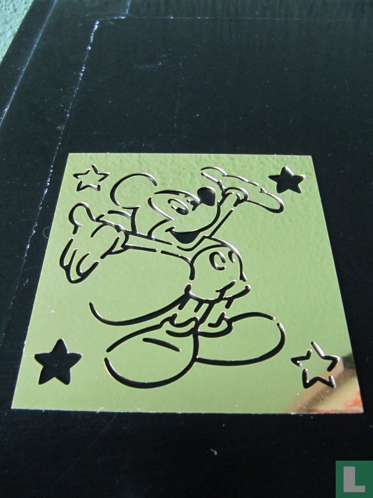 Mickey Mouse Embossingmal