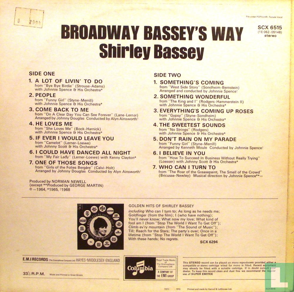 Broadway-Bassey's way