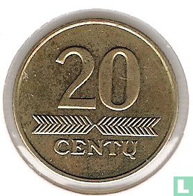 Lithuania 20 centu 1998