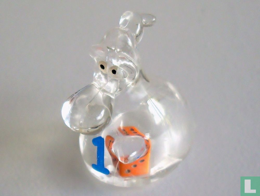 Ghost with orange dice