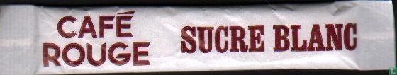 Café Rouge - Sucre blanc