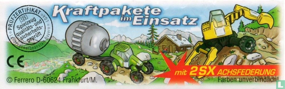 Kraftpaketen im Einsatz - Bagger