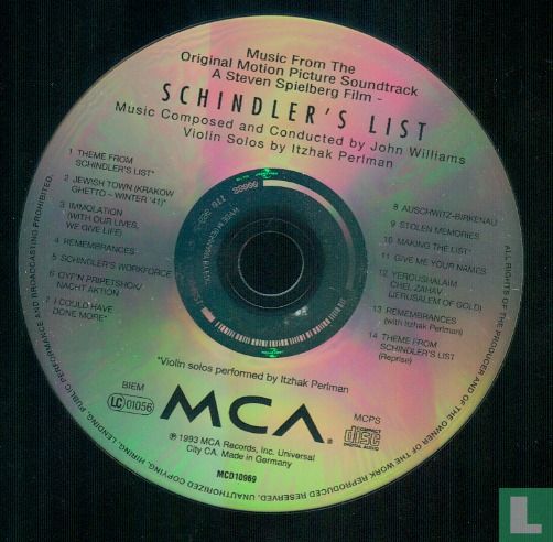 Schindler's list