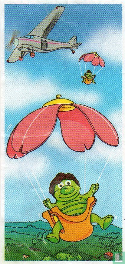 Bug with parachute