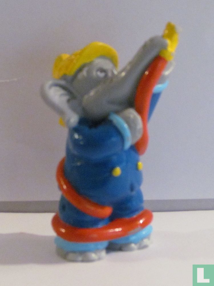 Benjamin Blümchen comme pompier