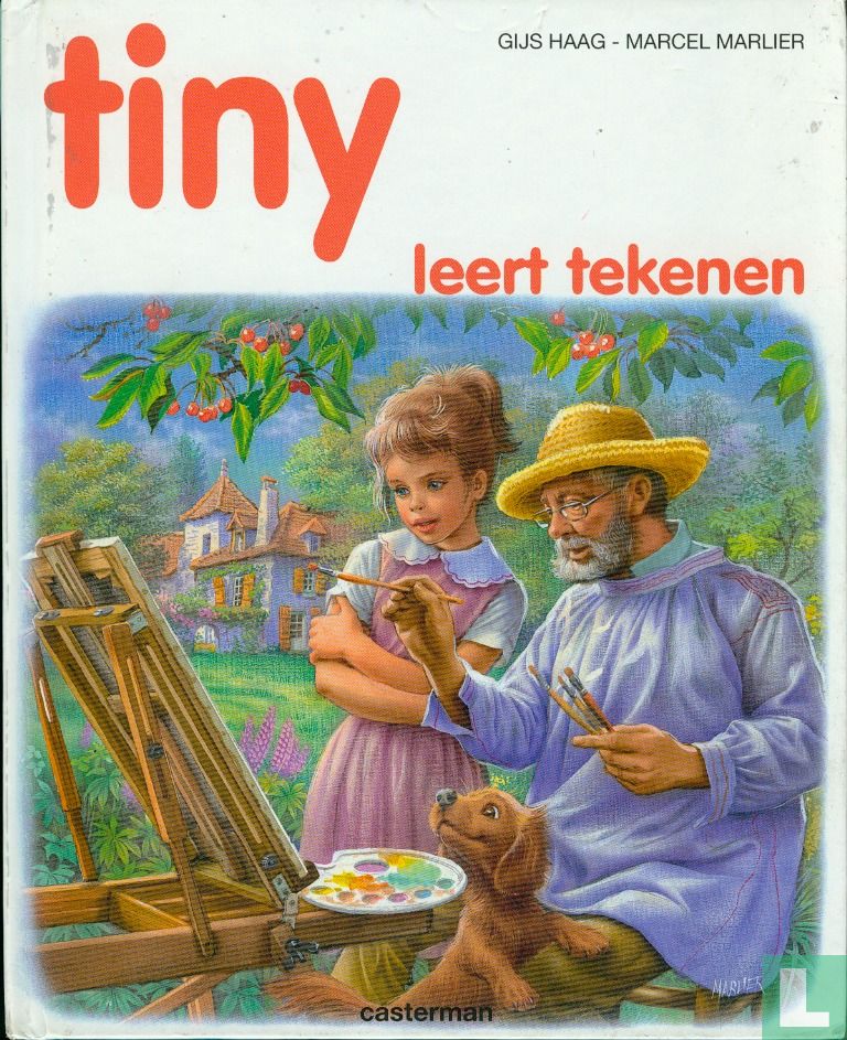 Tiny leert tekenen