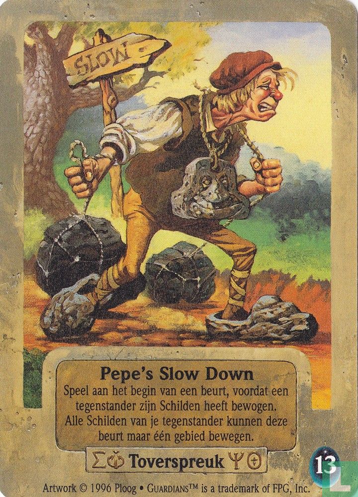 Pepe's Slow Down