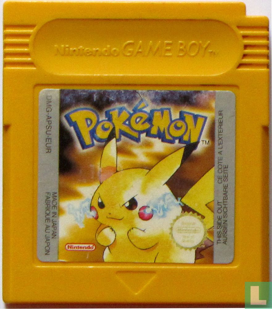 Pokemon Pikachu Yellow - GameBoy Game