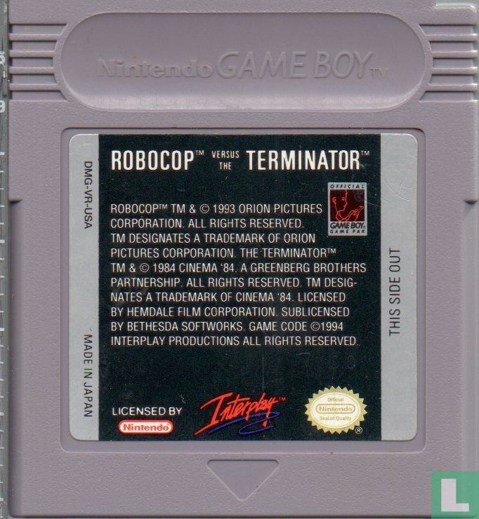 Robocop Versus the Terminator