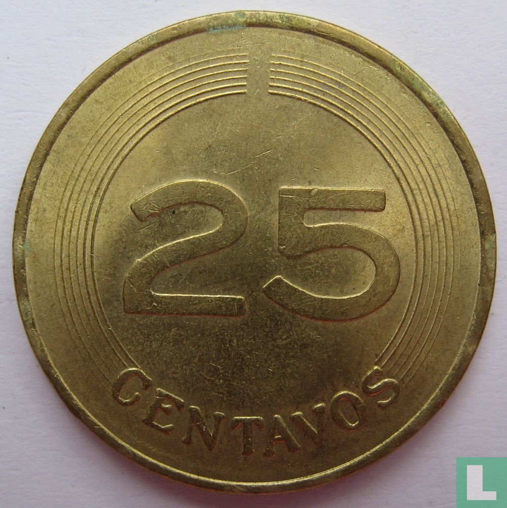 Colombie 25 centavos 1979