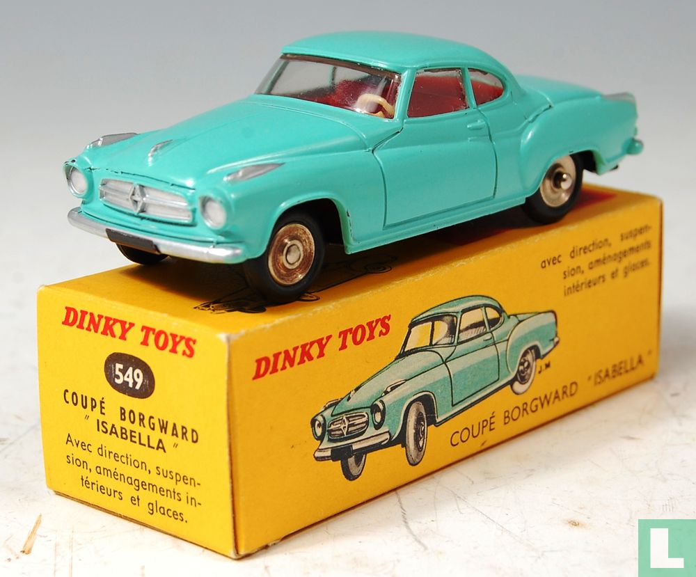 Miniature Dinky Toys Borgward Isabella Coupé - Réf. 549 - Échelle 1:43 - Neuf