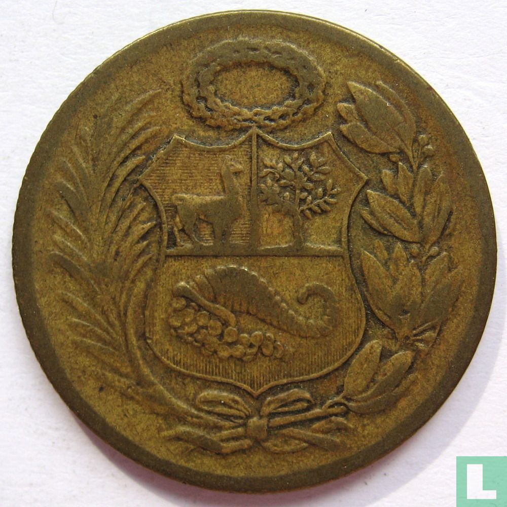 Pérou ½ sol de oro 1964