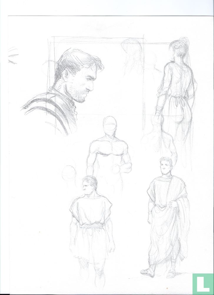 Voorstudie Murena strip