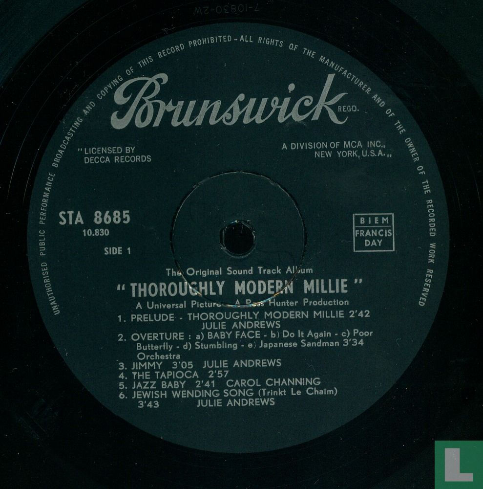 Thoroughly modern Millie