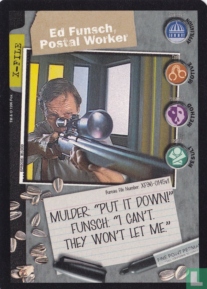 Ed Funsch, Postal Worker