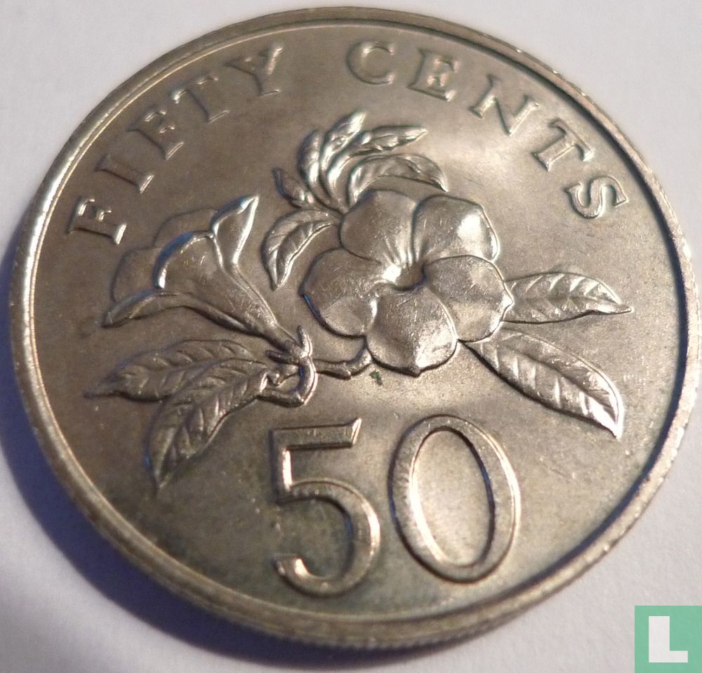 Singapur 50 Cent 1987