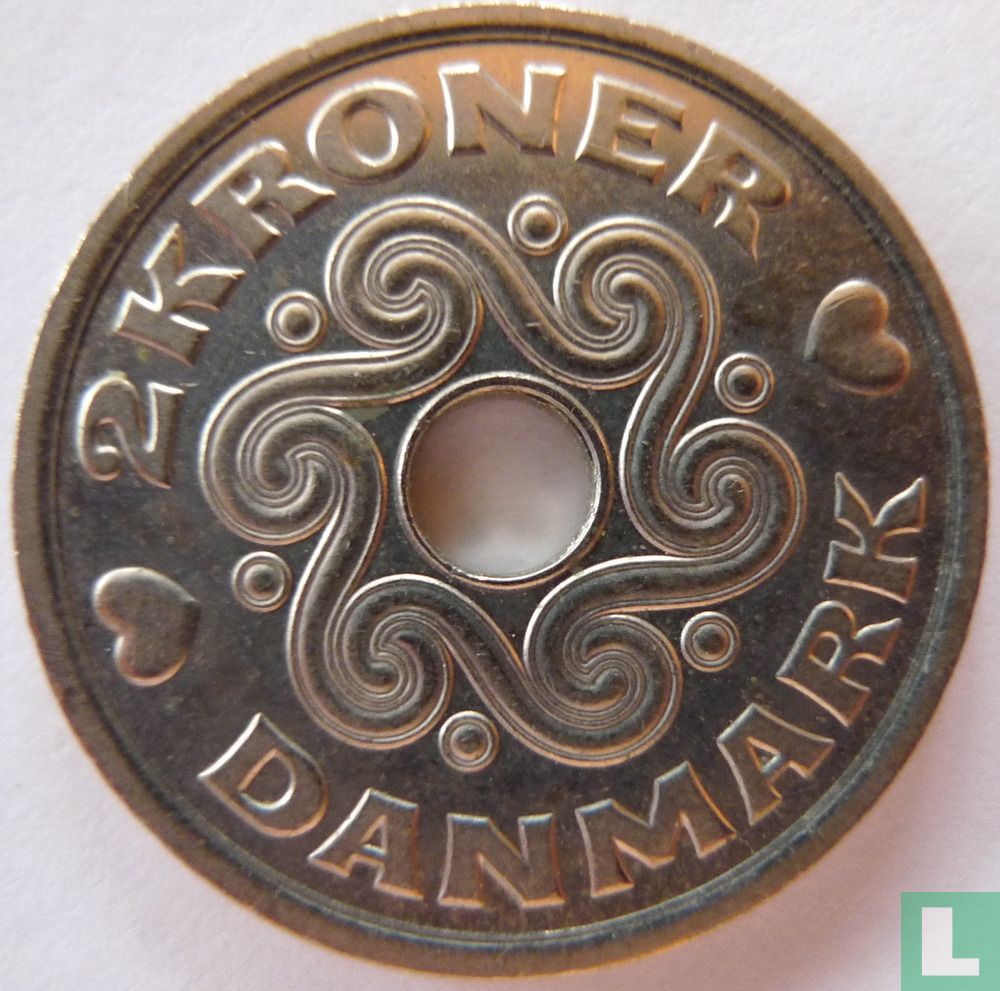 Denmark 2 kroner 2000