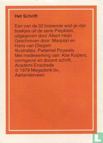 Het schrift