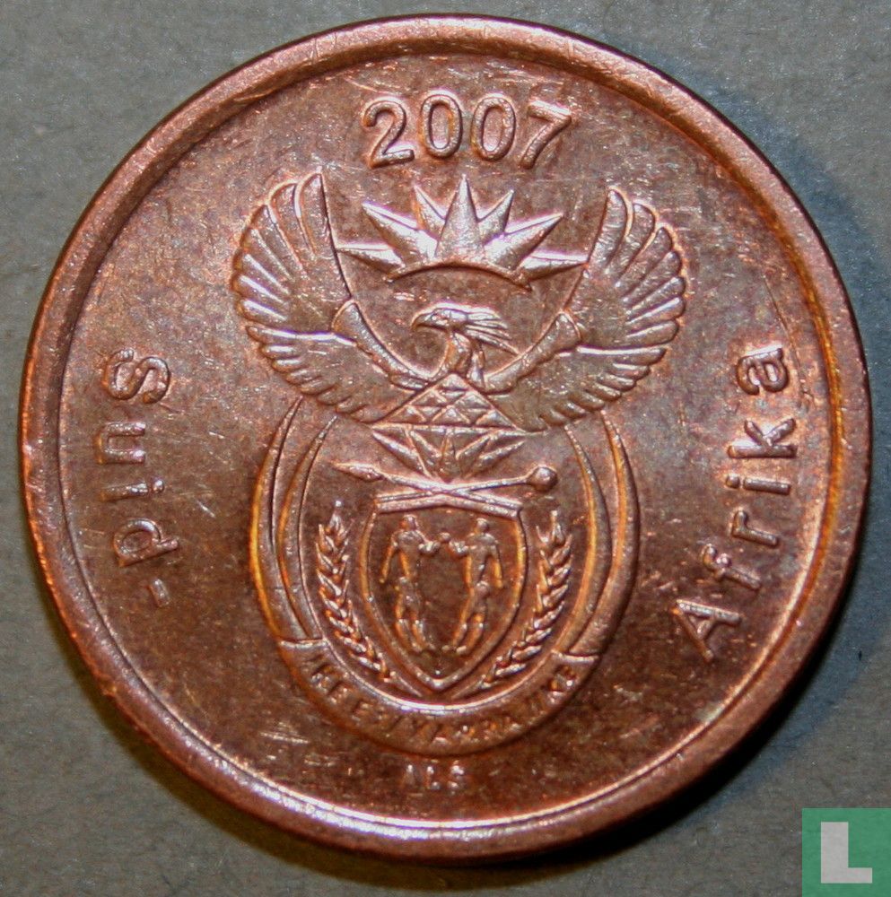 Südafrika 5 Cent 2007