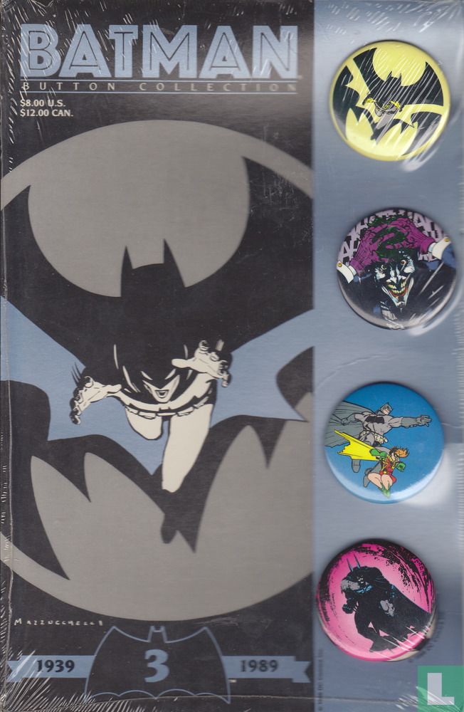 Batman button collection 3