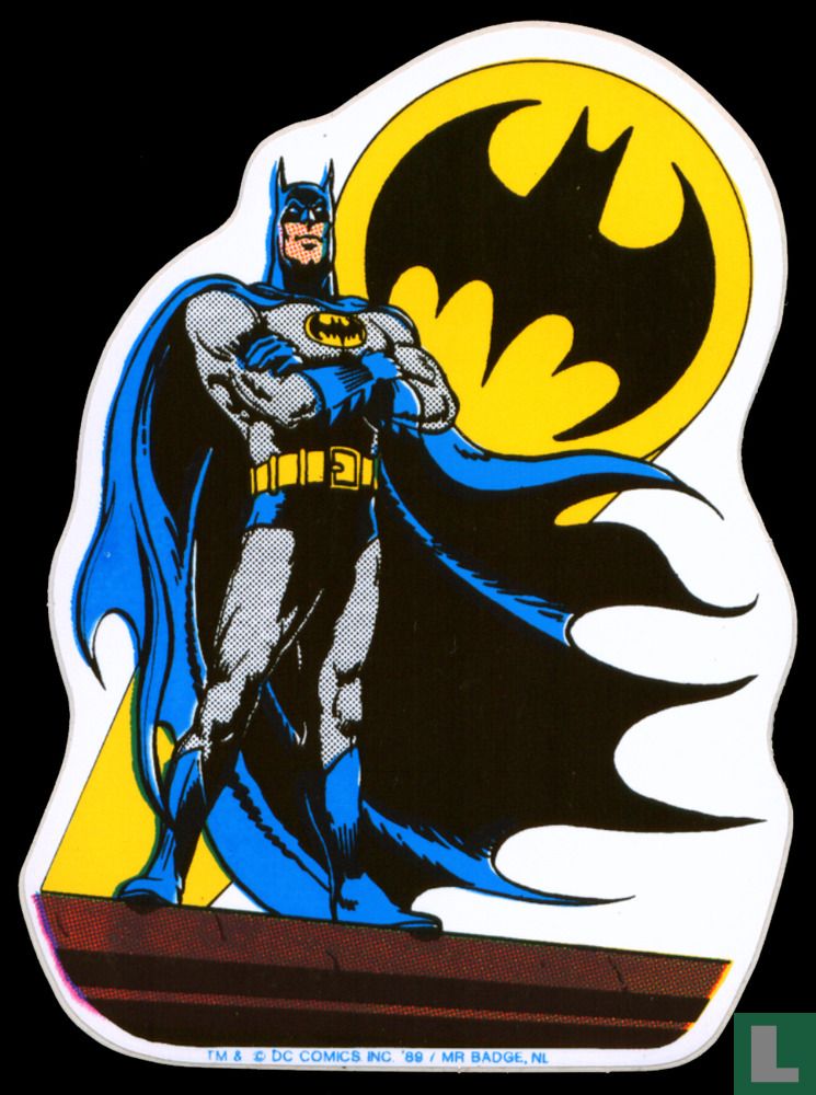 Batman sticker 6 (1989) - Dc Comics - LastDodo