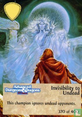 Invisibility to Undead