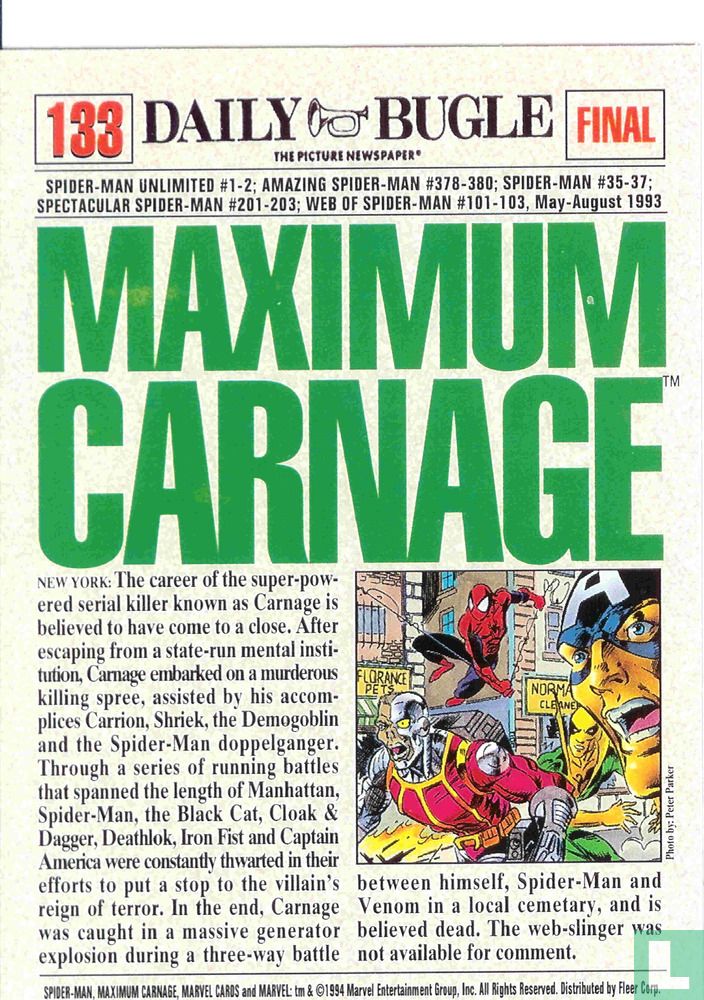 maximum carnage