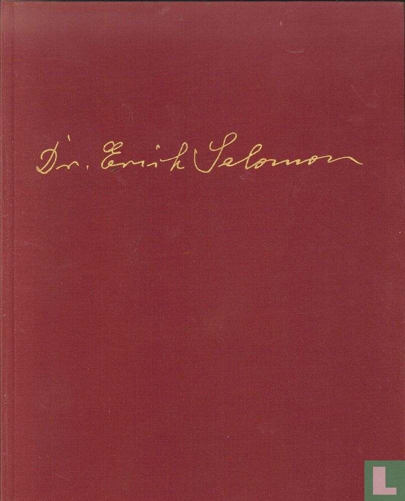 Dr. Erich Salomon